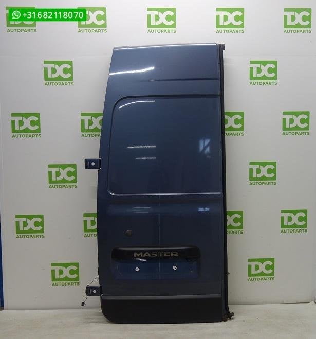 Renault Master (10-20) Achterdeur links dicht donkergrijs H2, Gebruikt, Ophalen of Verzenden, Achter, Renault