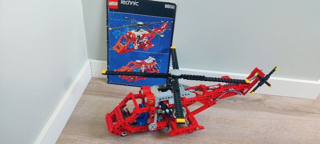 Lego Technic 8856 Whirlwind Rescue, Gebruikt, Lego, Ophalen of Verzenden, Inclusief instructies