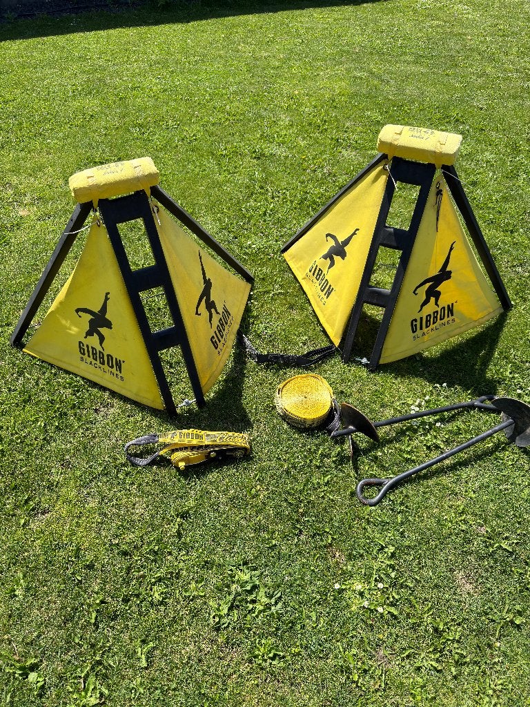 GIBBON Slackline Independence Kit Classic, Ophalen, Gebruikt, Klimsport-accessoire