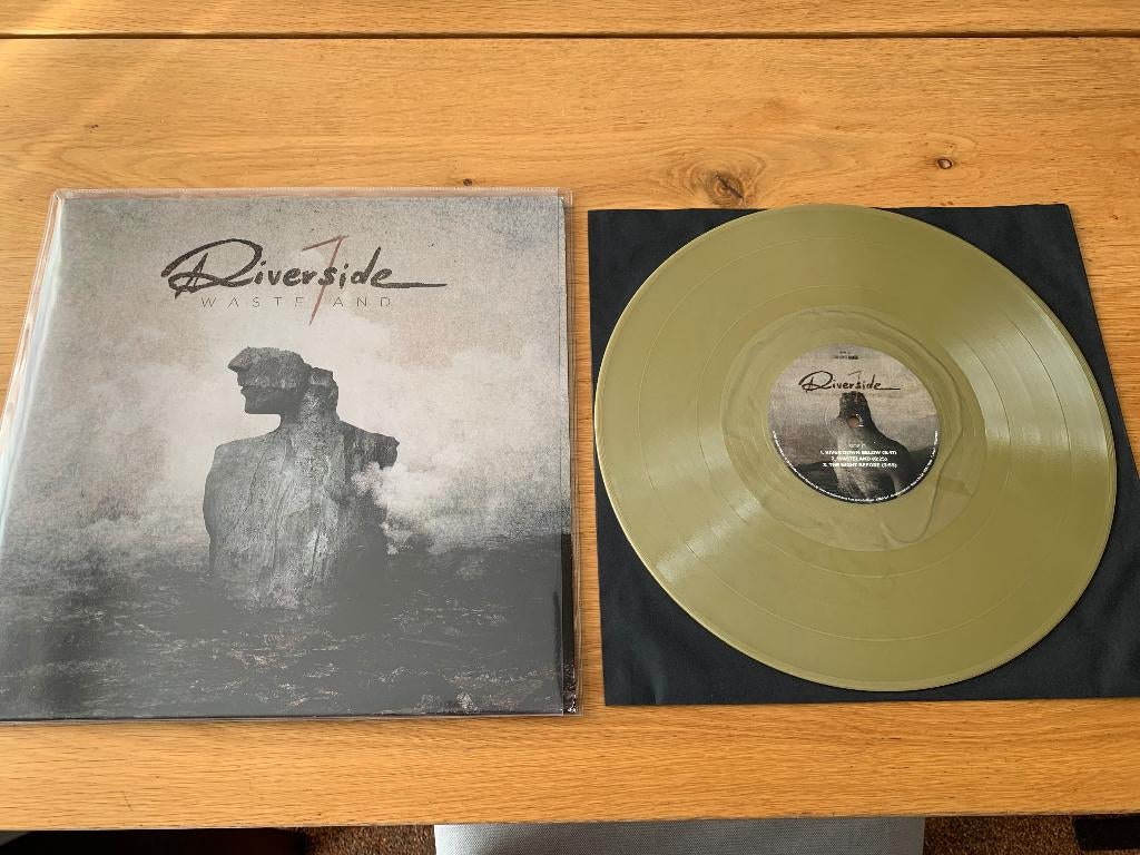 Riverside - Wasteland vinyl LP goud 99 copies, Ophalen of Verzenden, Zo goed als nieuw, 12 inch, Progressive