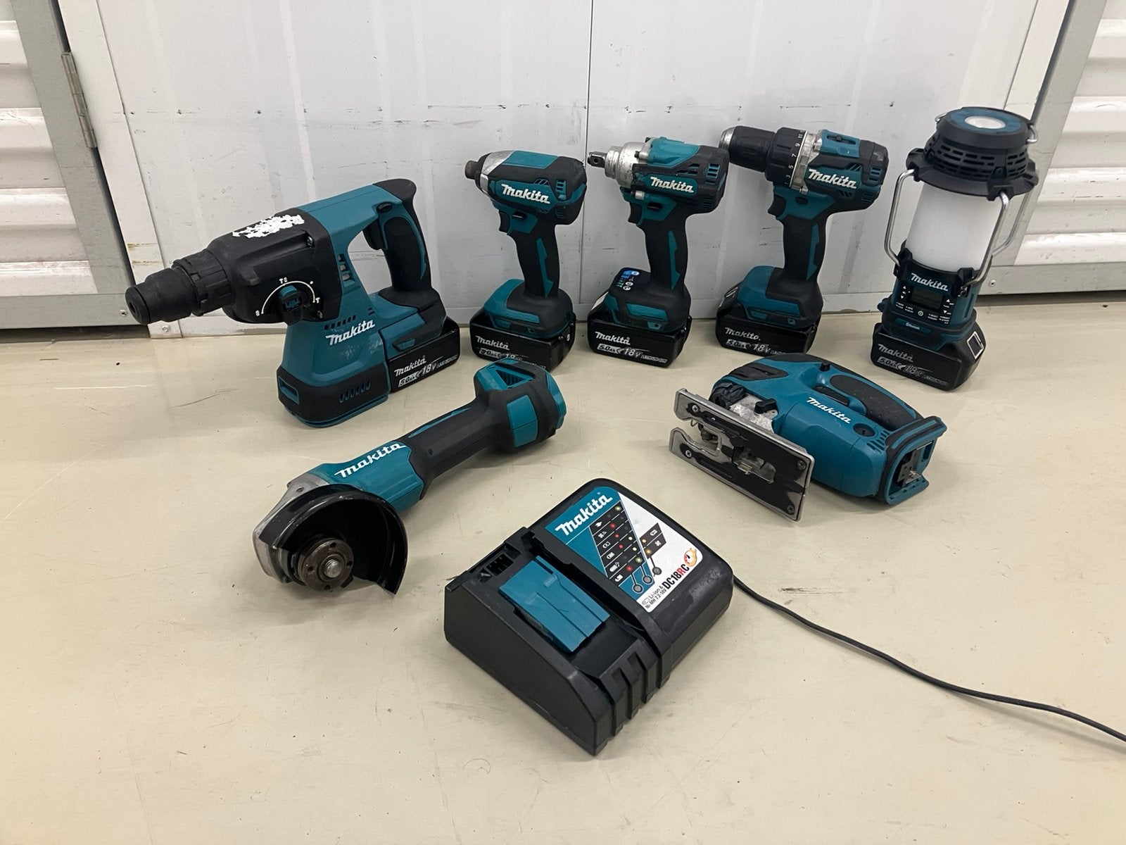 Makita 18v set, Ophalen of Verzenden, Zo goed als nieuw