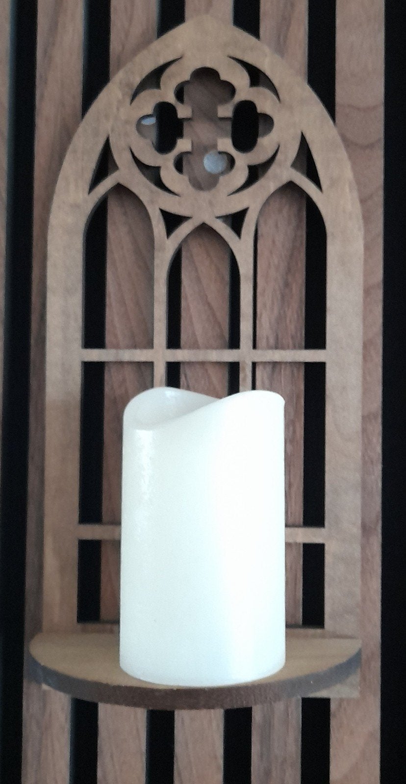 Houten 2 x wandhanger voor kaars of plantje 10euro, Ophalen of Verzenden