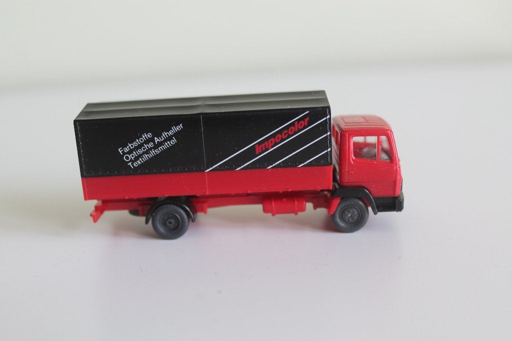 Wiking Mercedes 814 "Impocolor", Ophalen of Verzenden, Zo goed als nieuw, Bus of Vrachtwagen, Wiking