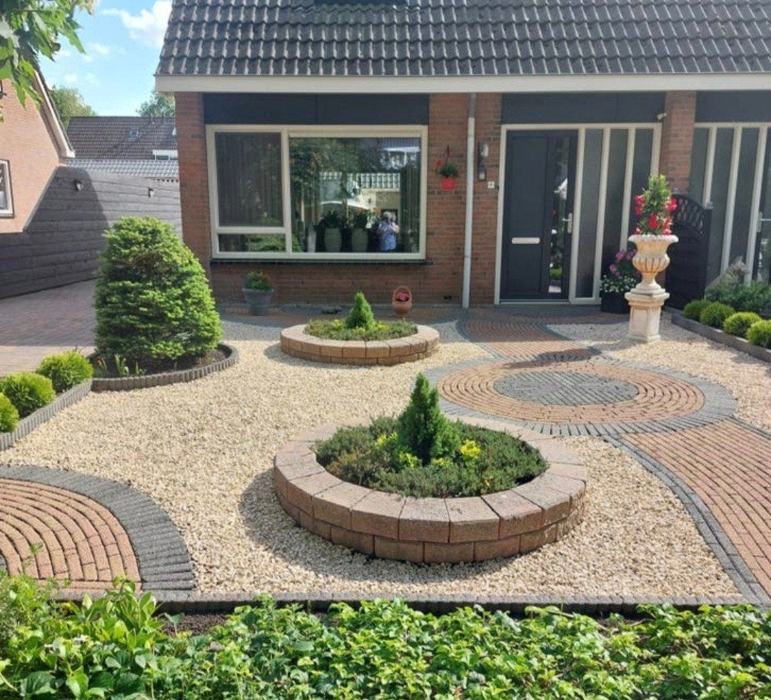 gratis af te halen uit twijzel bestrating grind bloembakken, Tuin en Terras, Tegels en Klinkers, Ophalen, Overige typen, Zo goed als nieuw