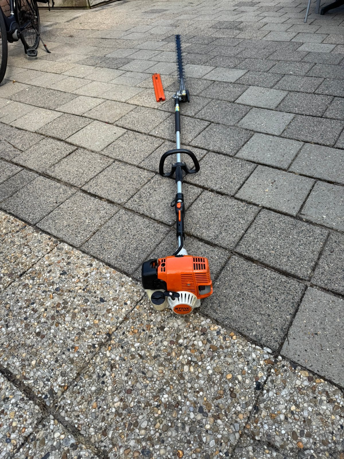 Stihl HL 100 heggenschaar, Ophalen of Verzenden, Gebruikt, Benzine