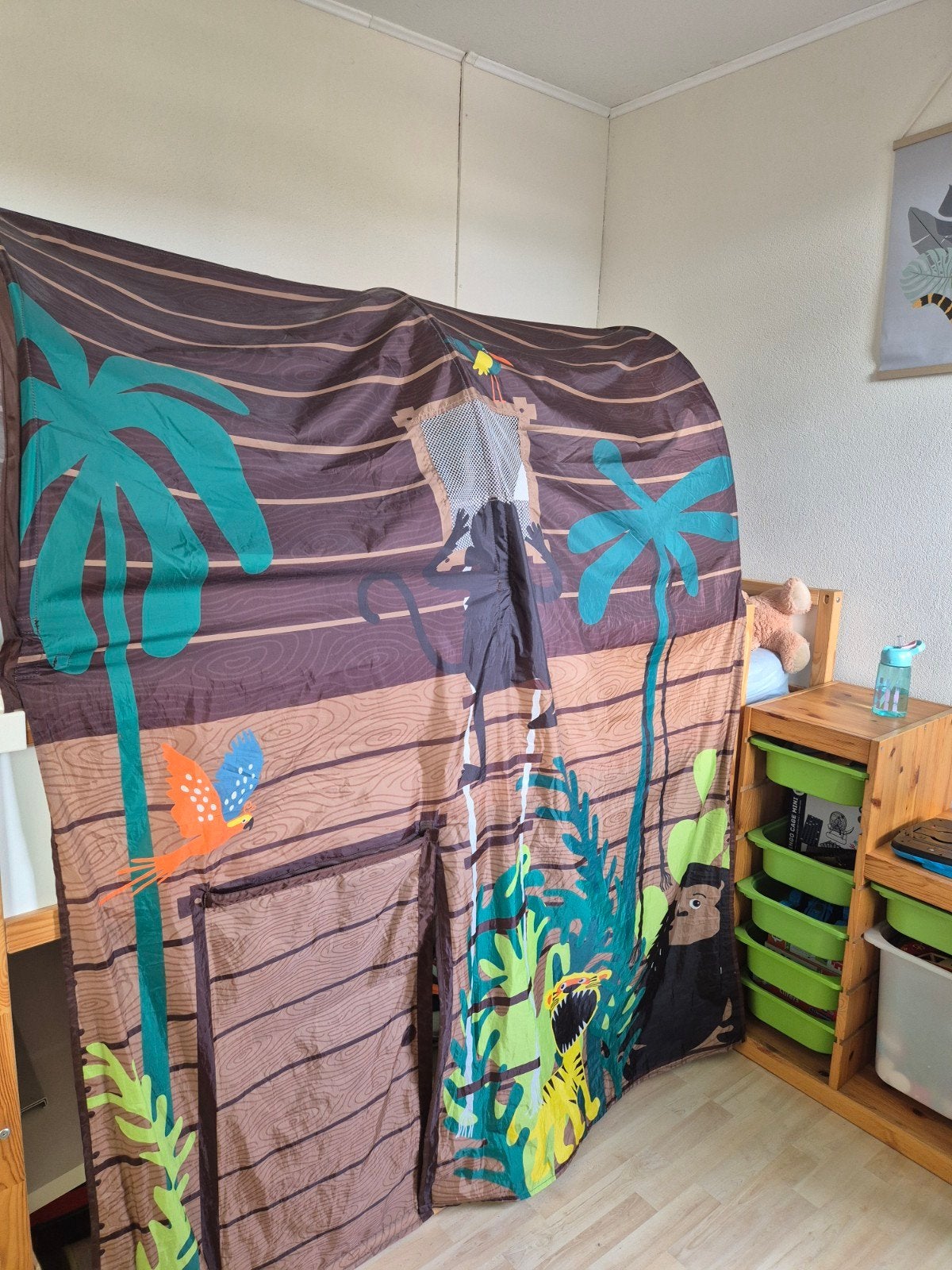 IKEA Kura bedtent jungle thema, Ophalen of Verzenden