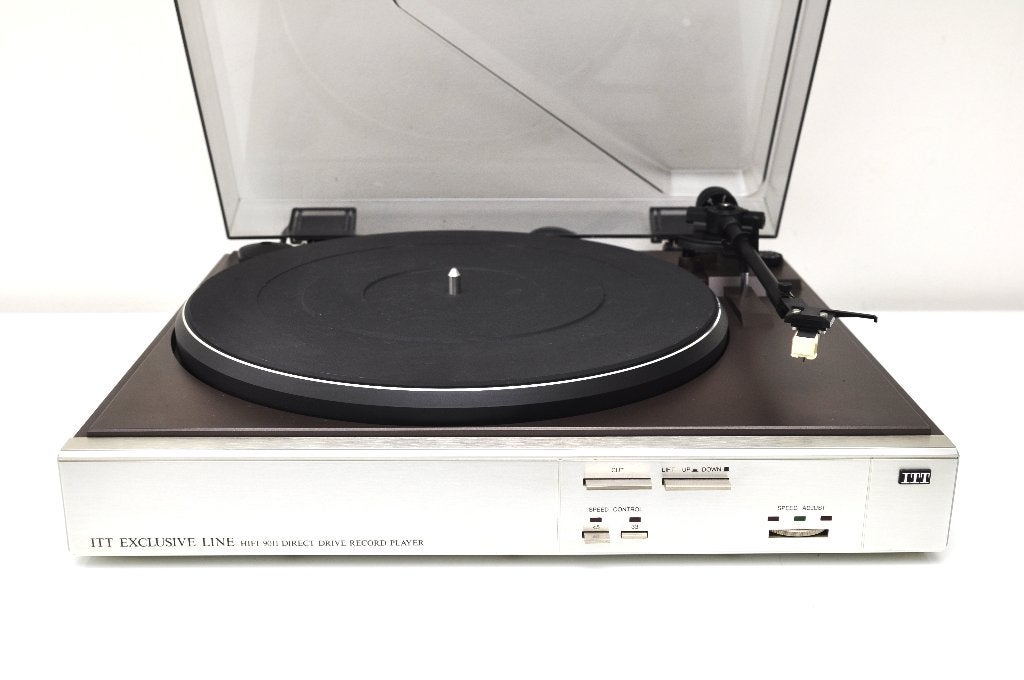 ITT HIFI 9011 direct drive platenspeler., Audio, Tv en Foto, Overige merken, Gebruikt, Pitch-regelaar, Ophalen of Verzenden