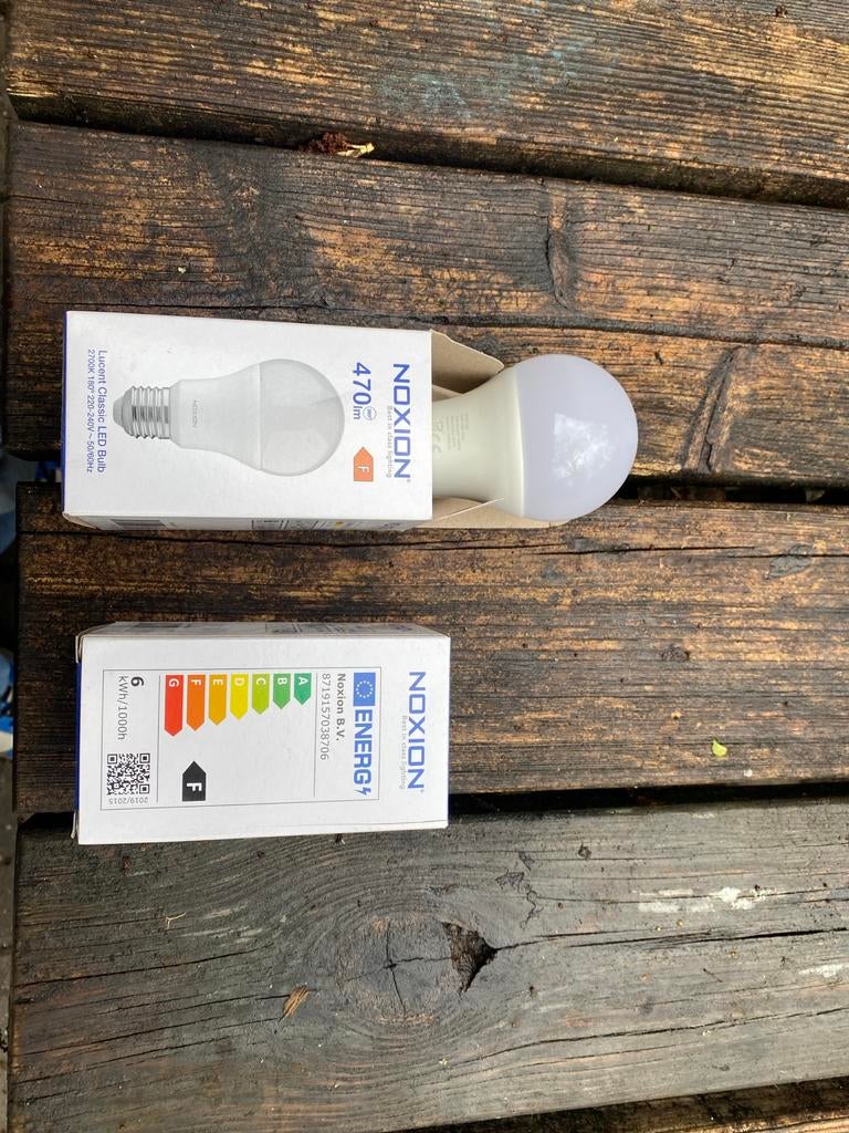 Noxion Classic LED lamp 470lm, 30 tot 60 watt, Led-lamp, Nieuw, E27 (groot)