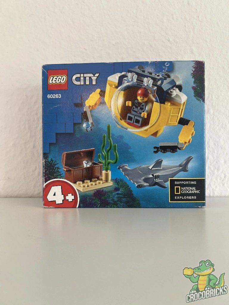 LEGO City 60263 Ocean Mini-Submarine, City, Compleet, Verzenden, Lego