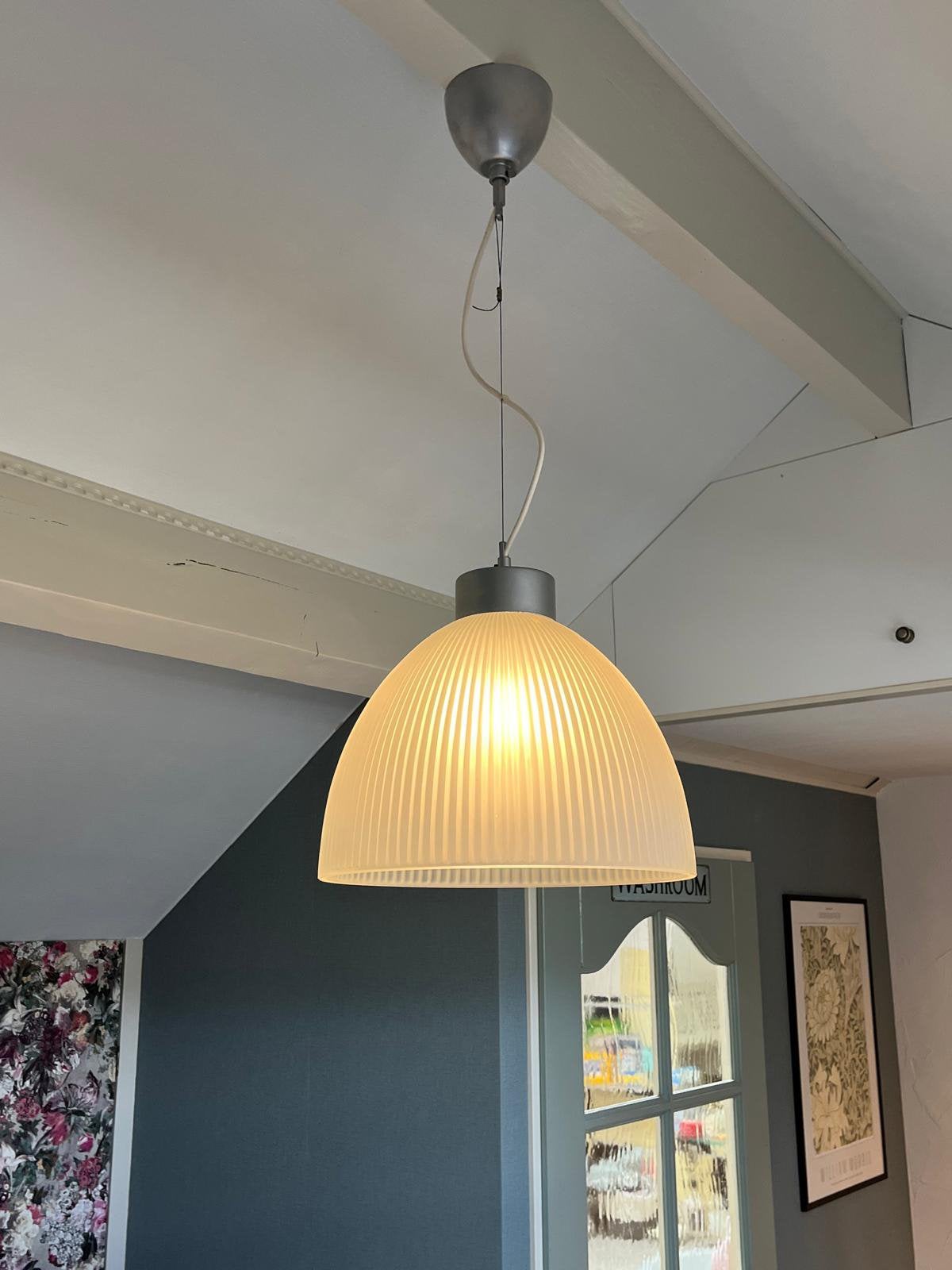 Glazen hanglamp Ikea, Ophalen, Zo goed als nieuw, Minder dan 50 cm