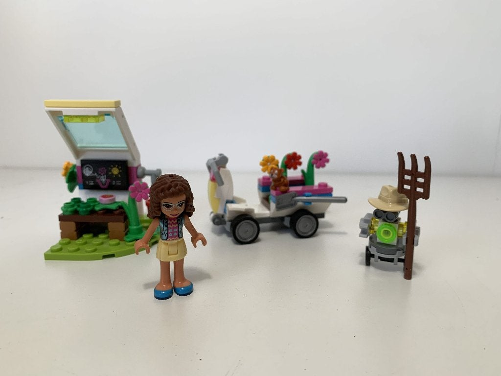 LEGO Friends Olivia's bloementuin 41425 –compleet met boekje, Ophalen, Lego, Friends, Zo goed als nieuw