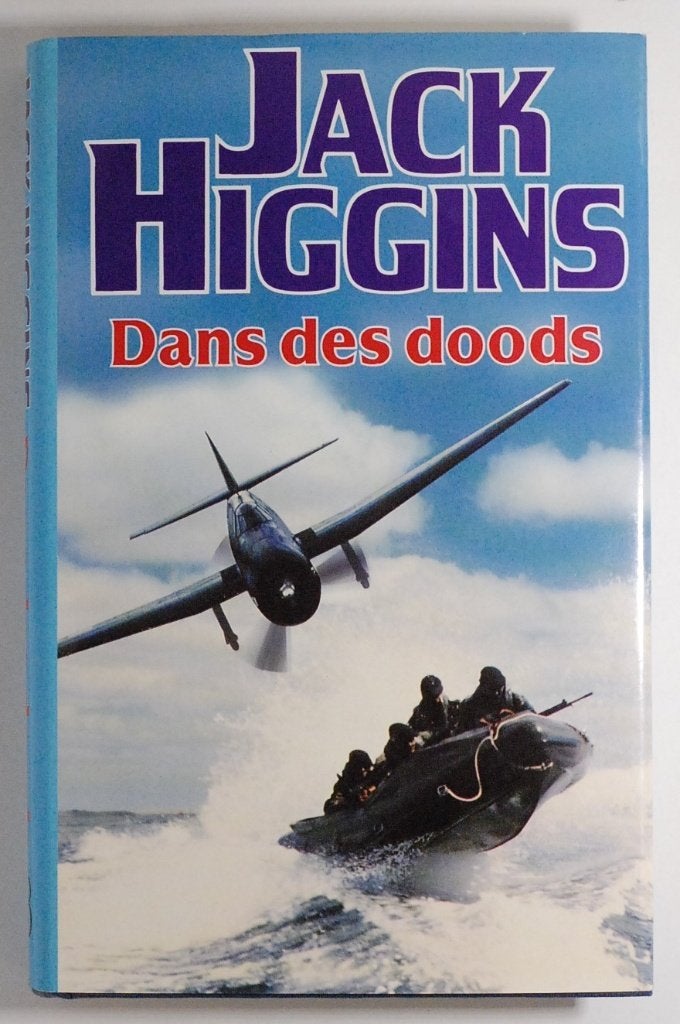 Dans des doods - Jack Higgins - Hardcover boek jaren 90, Verzenden, Zo goed als nieuw
