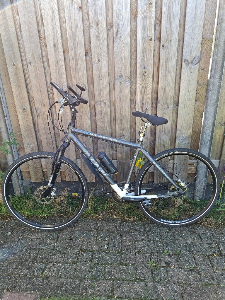 Hybride / Mountainbike Steppenwolf Herenfiets, 49 tot 53 cm, Zo goed als nieuw, Schijfrem, Ophalen