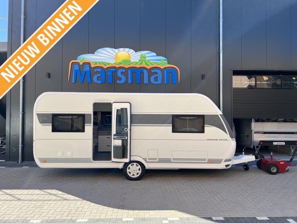 Hobby Excellent Edition 540 UL Nieuw binnen, Caravans en Kamperen, Caravans, Rondzit, Hobby, 6 tot 7 meter, Schokbreker