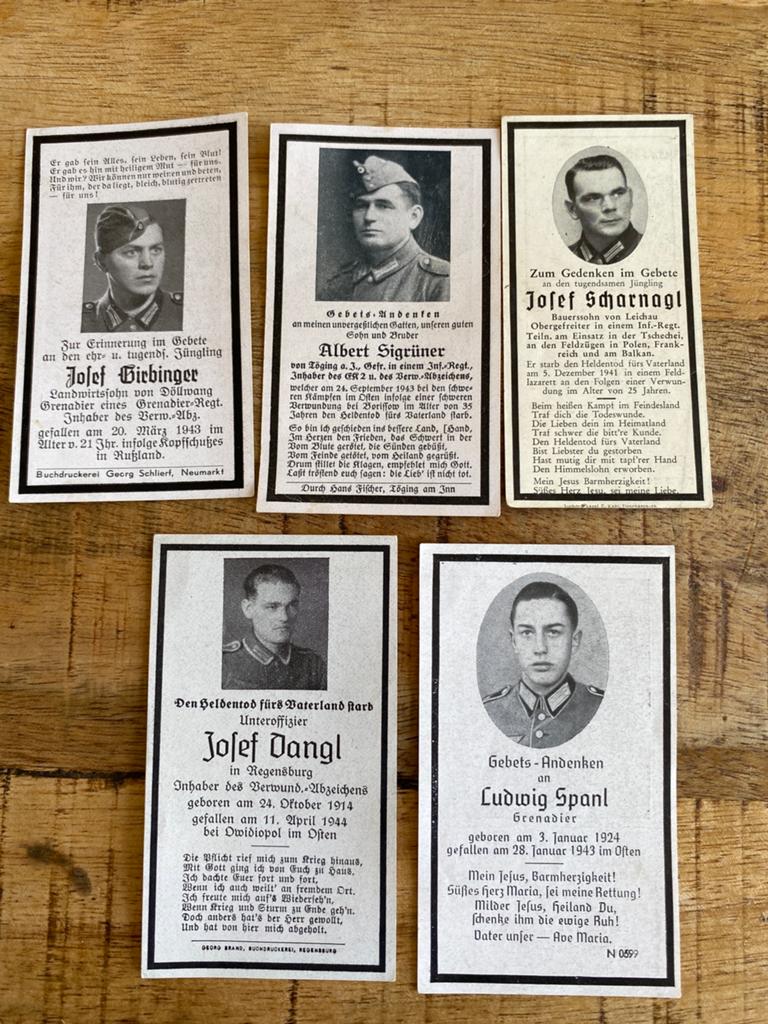Duitse bidprentjes, Ophalen of Verzenden, Duitsland, Foto of Poster