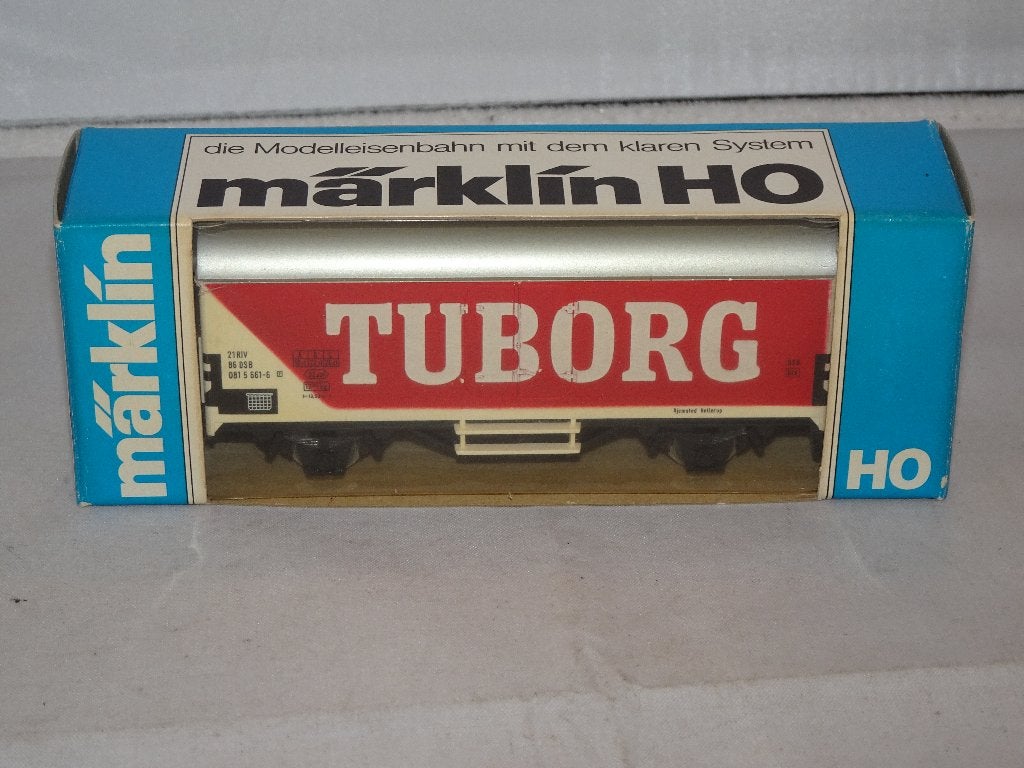 Marklin Deense bierwagon 4536 TUBORG nieuw in ovp (#948), Hobby en Vrije tijd, Modeltreinen | H0, Nieuw, Wagon, Wisselstroom, Märklin