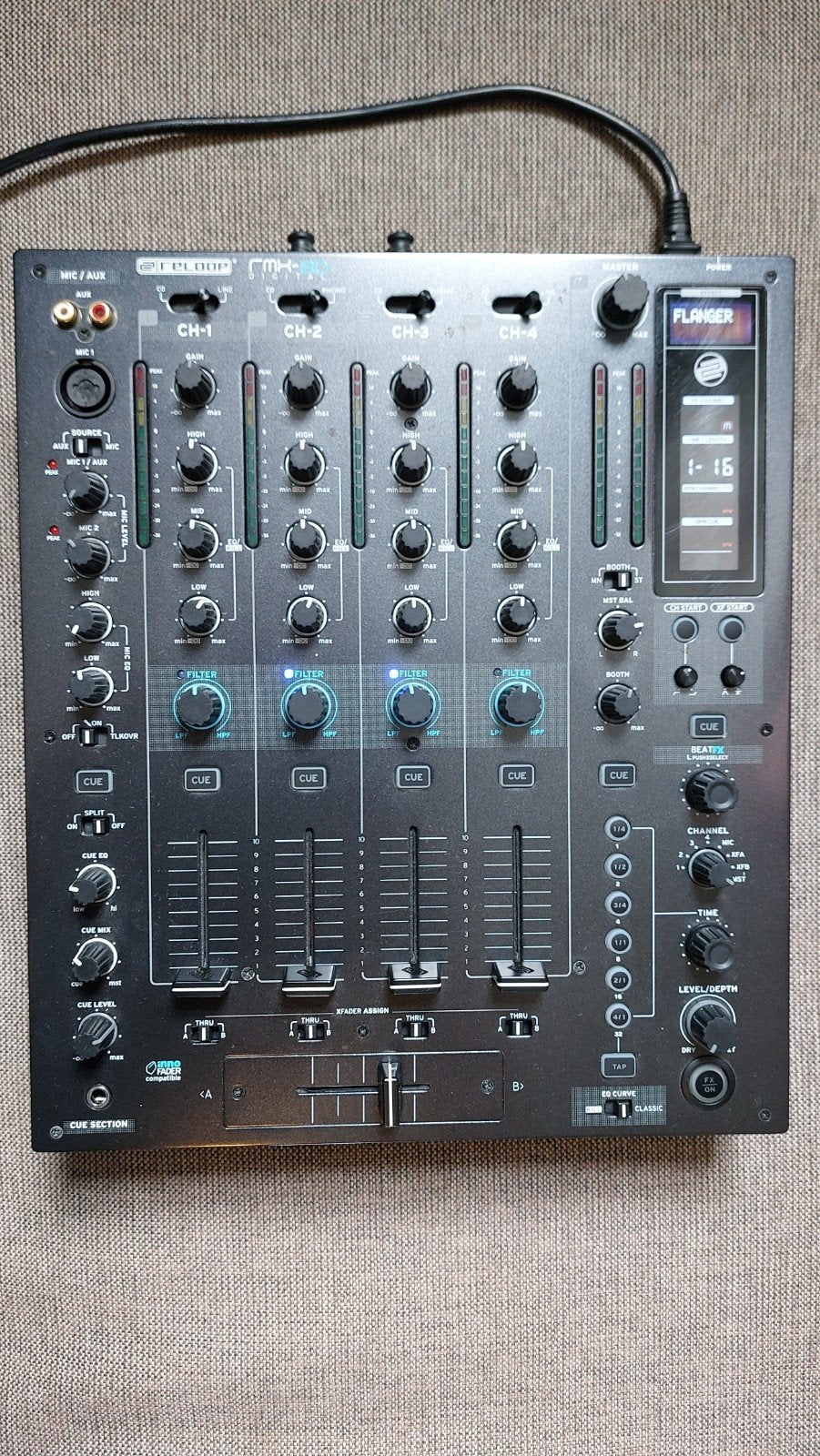 Reloop RMX-80 Digital DJ Mixer - Zo goed als nieuw, Muziek en Instrumenten, Ophalen, Zo goed als nieuw, Dj-set, Reloop