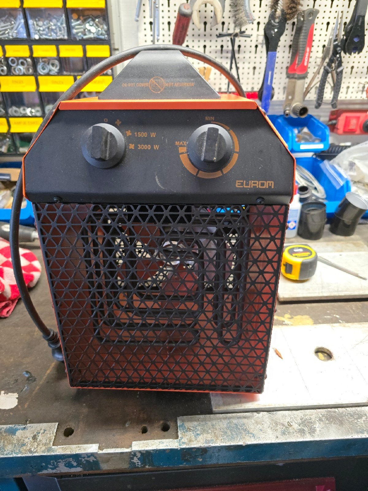 Eurom ventilator kachel, Ophalen of Verzenden, Gas, Gaskachel