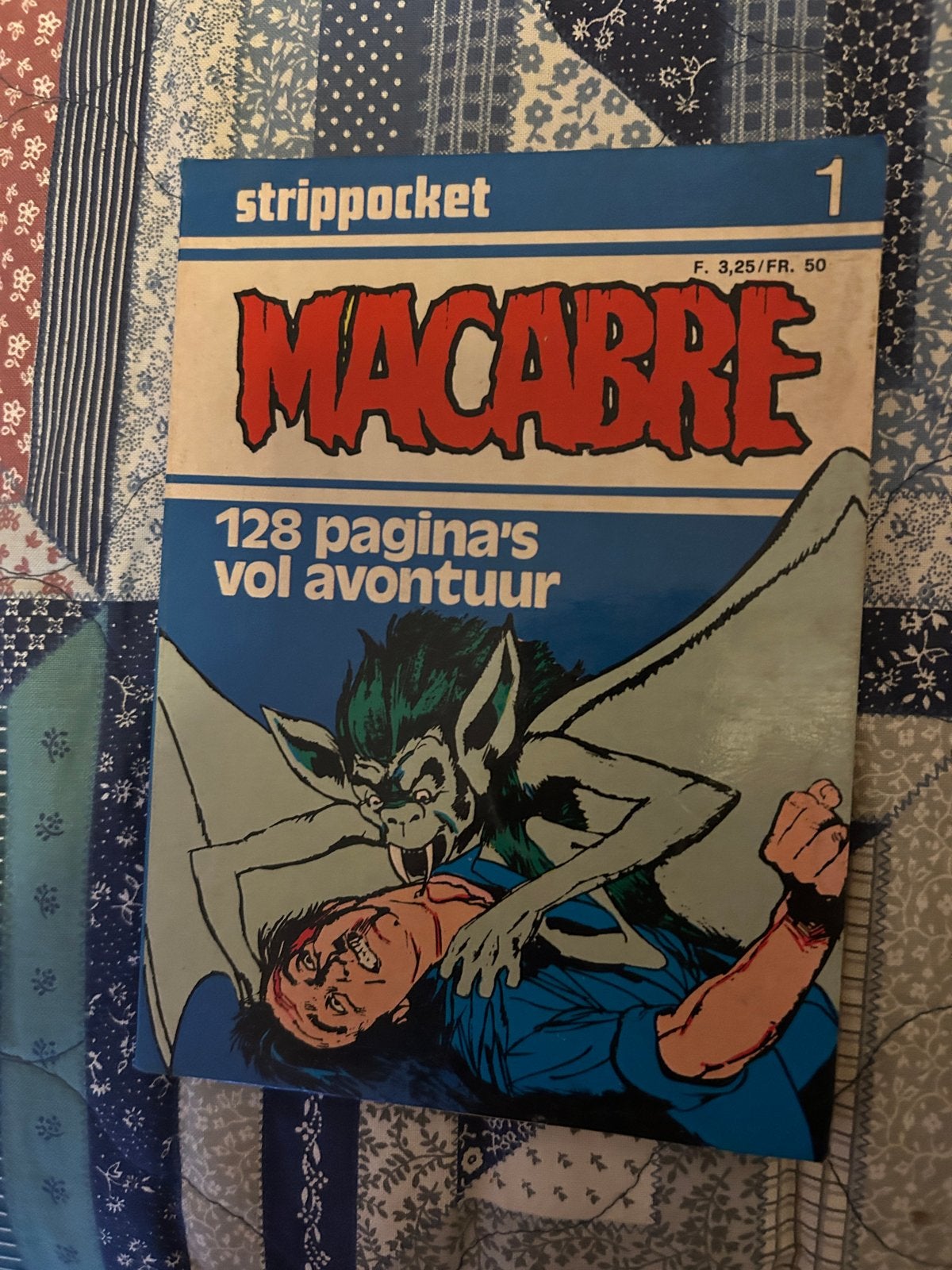 Strippocket Macabre 1 - 128 pagina's vol avontuur, Boeken, Eén stripboek, Ophalen of Verzenden, Gelezen