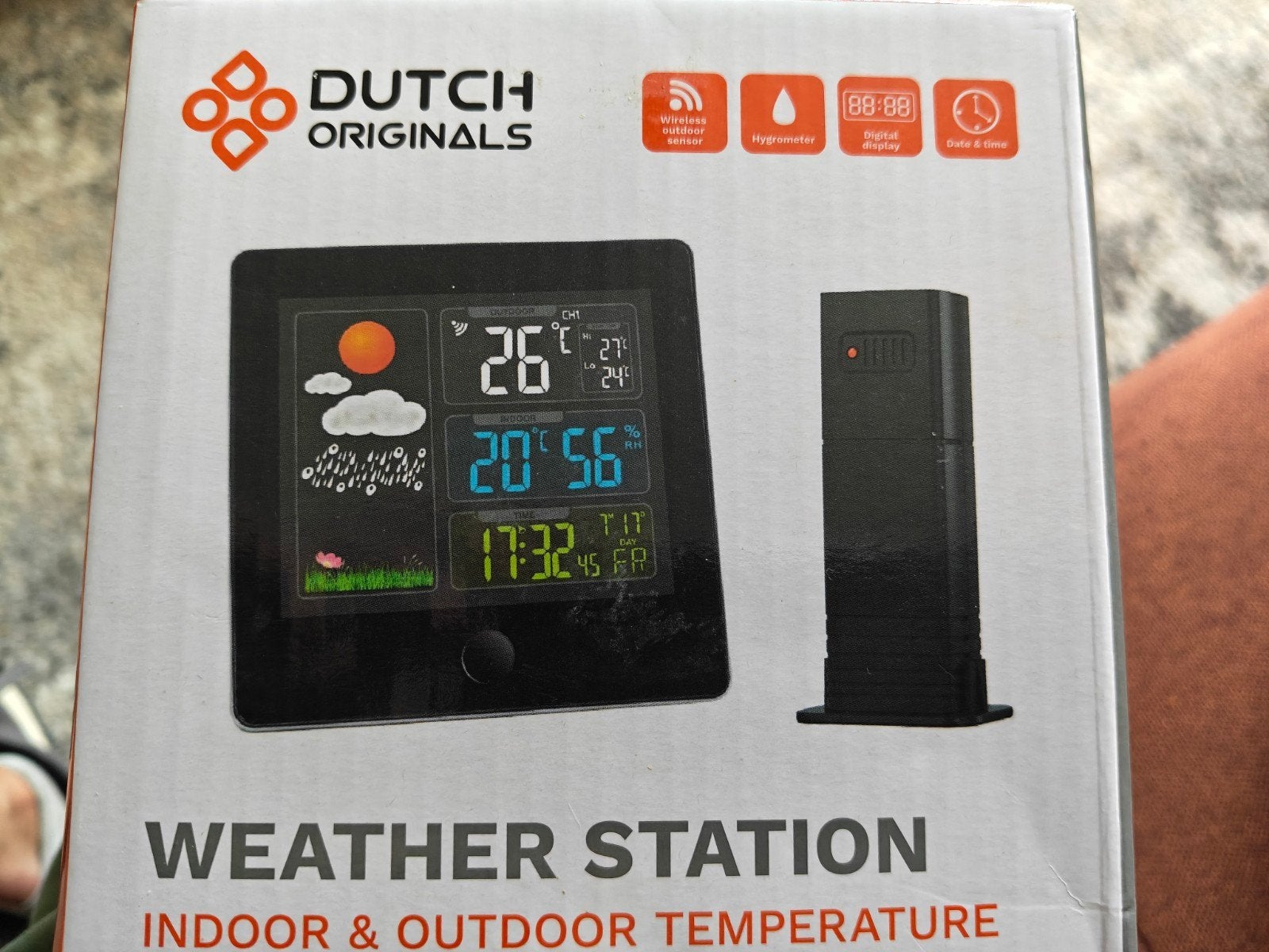 Digitaal weerstation Dutch Originals nieuw in doos, Ophalen of Verzenden, Nieuw, Draadloos