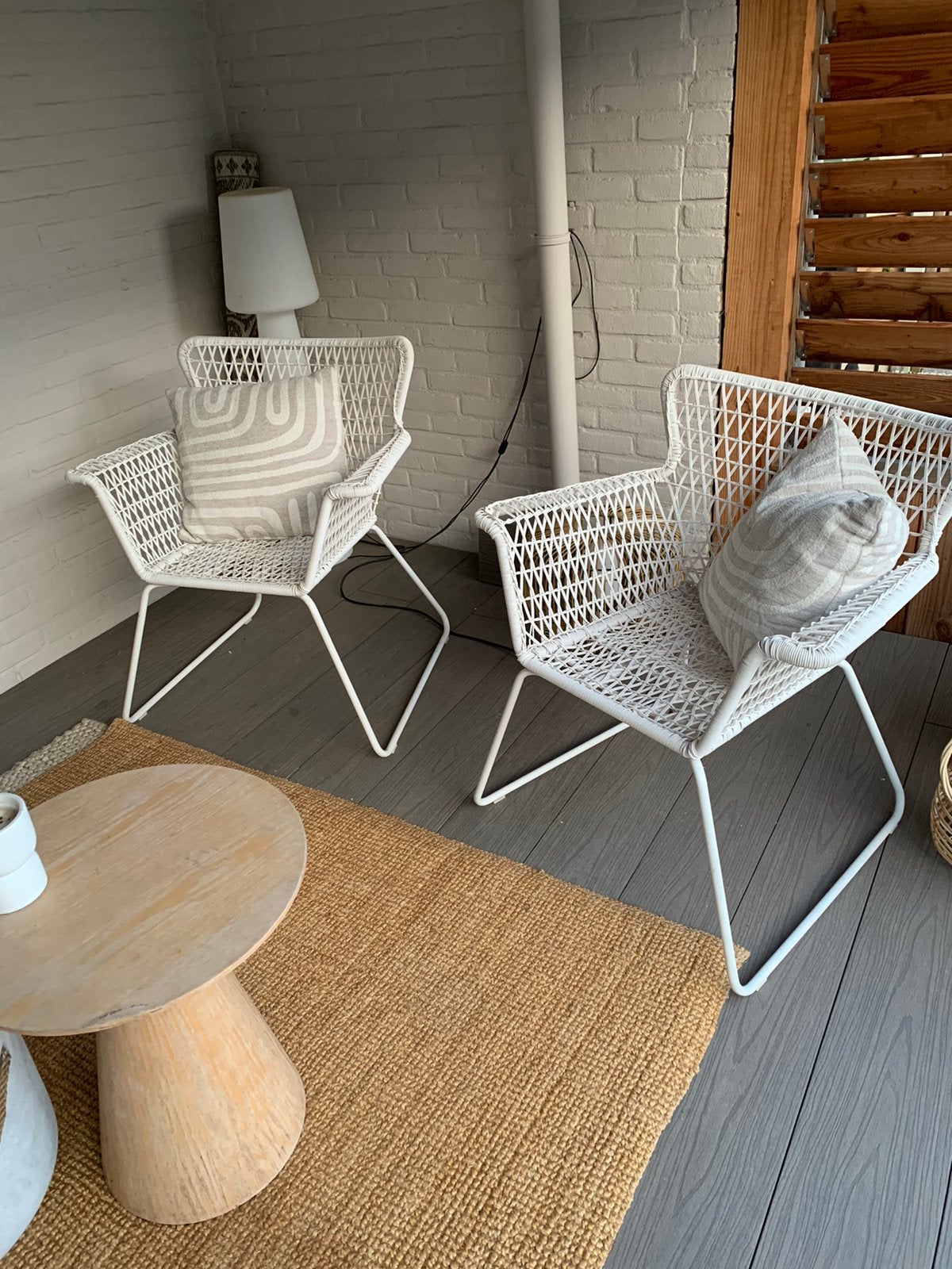 Hogsten tuinstoelen Ikea, Ophalen of Verzenden, Zo goed als nieuw, Kunststof