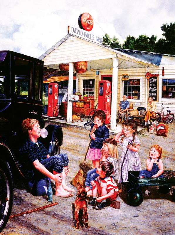 SunsOut - Blowing Bubbles - 1000 stukjes, Ophalen of Verzenden, 500 t/m 1500 stukjes, Nieuw, Legpuzzel