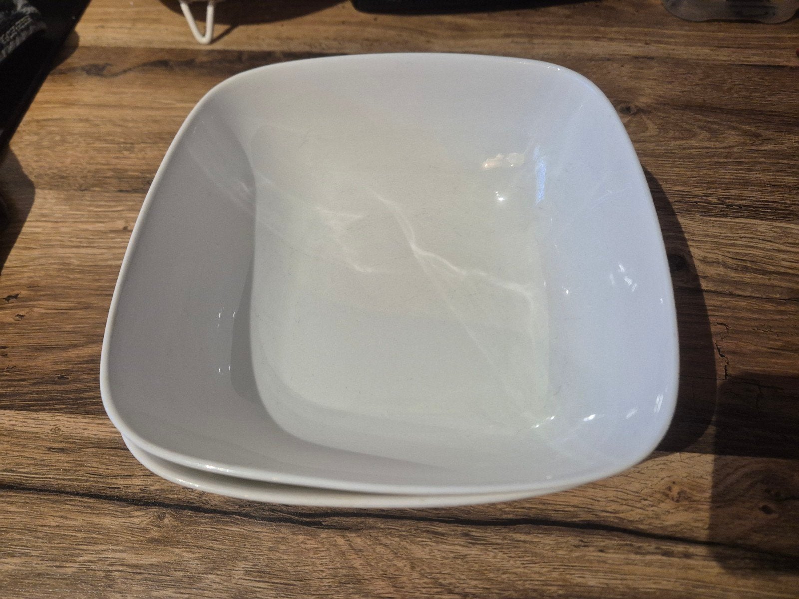 Witte schalen en bakjes - set van 4, Huis en Inrichting, Gebruikt, Ophalen of Verzenden, Schaal of Schalen, Modern