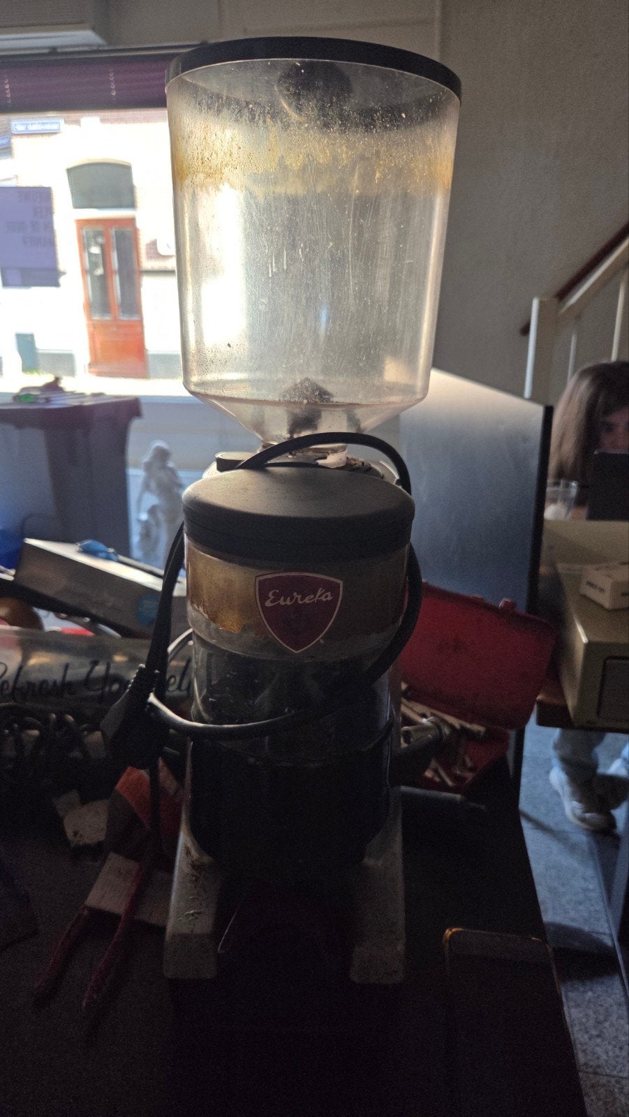 Eureka koffiemolen - Professionele bonenmaler, Ophalen, Gebruikt, Overige modellen, 10 kopjes of meer