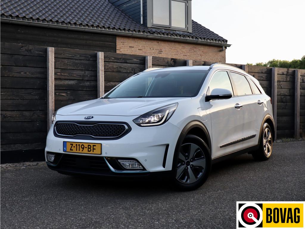 Kia Niro 1.6 GDi PHEV Executiveline adap. cruise, JBL, 100%, 8 kWh, 77 km/l, Gebruikt, Wit