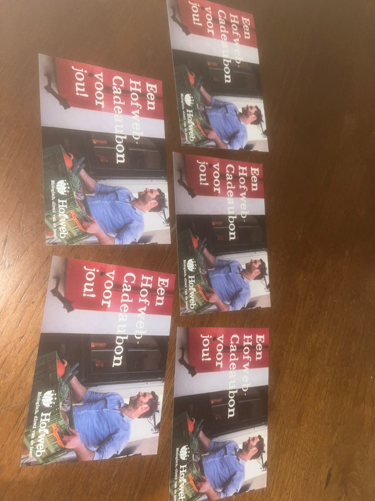 Cadeaubonnen Hofweb, Tickets en Kaartjes, Eén persoon, Cadeaubon