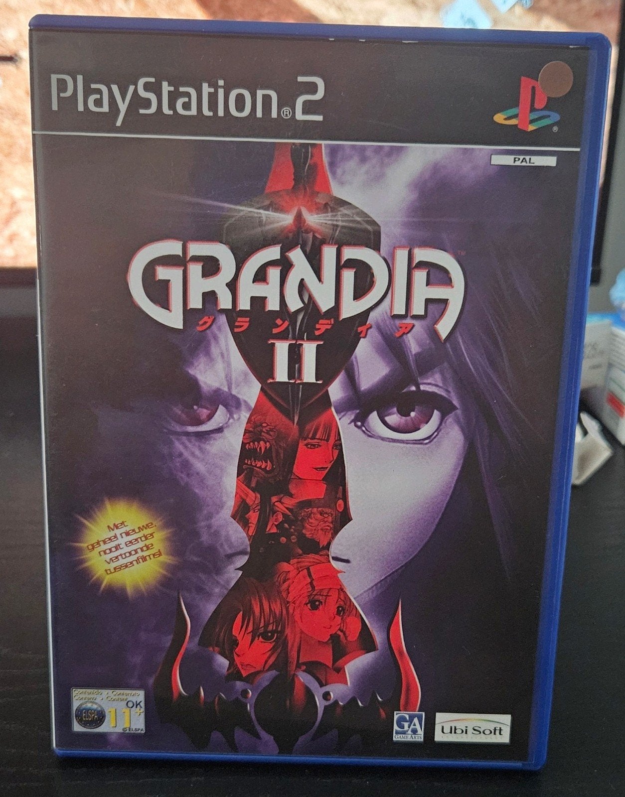 Grandia II PS2 zgan en compleet, Ophalen, 1 speler, Zo goed als nieuw, Role Playing Game (Rpg)