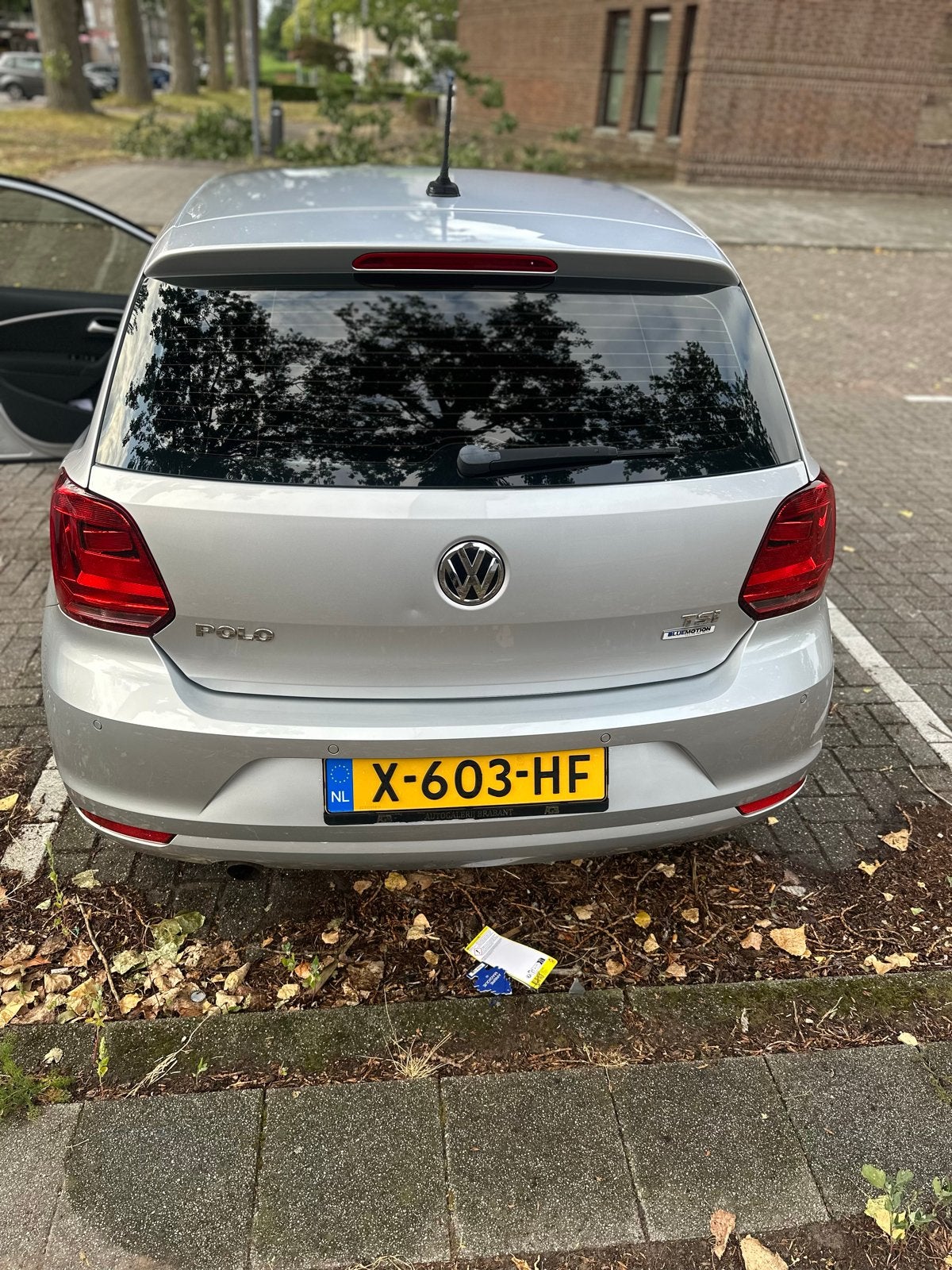 Volkswagen polo 1.2 TSI 66kw DSG 2015 grijs, Auto-onderdelen, Ophalen of Verzenden, Volkswagen, Motorkap