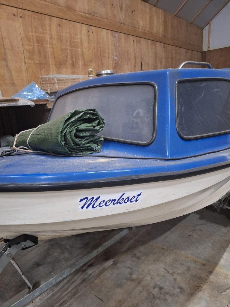 Bootje met aanhanger, Ophalen, Gebruikt
