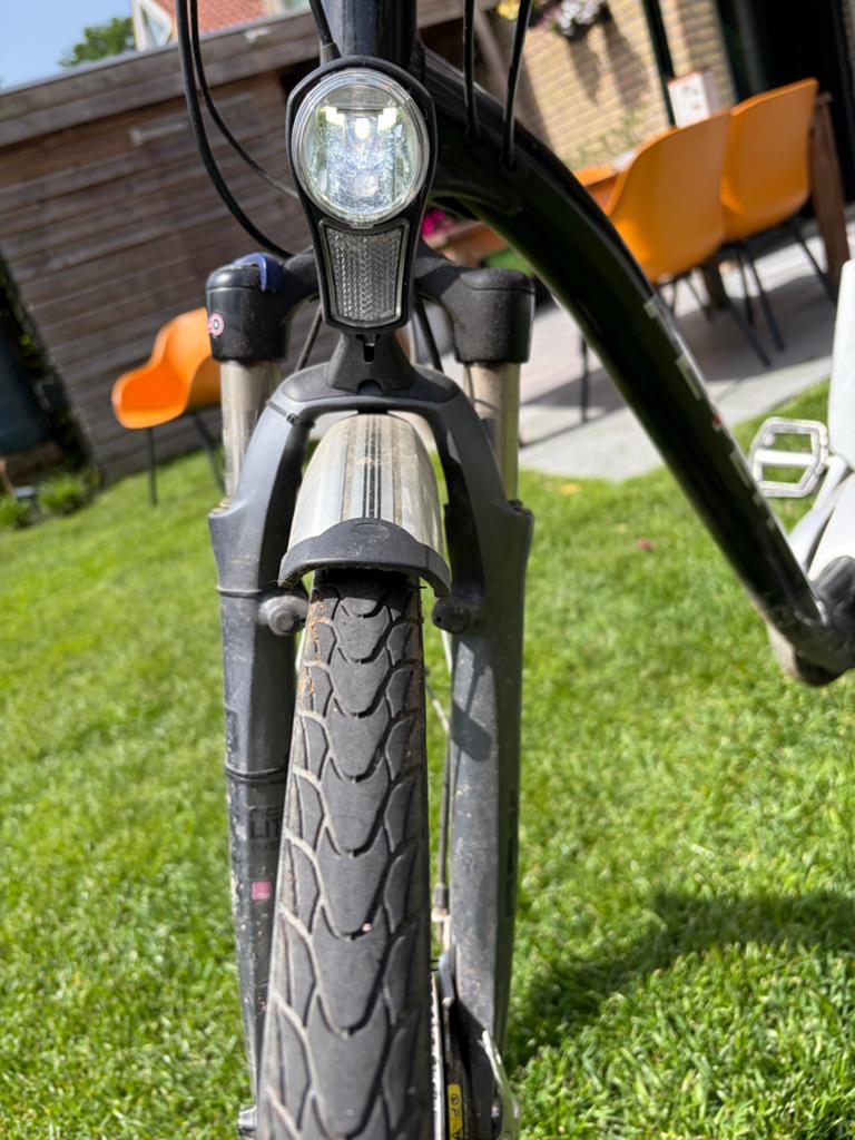 Flyer elektrische fiets - accu defect, verder topstaat, Minder dan 30 km per accu, Gebruikt, 55 tot 59 cm, Ophalen