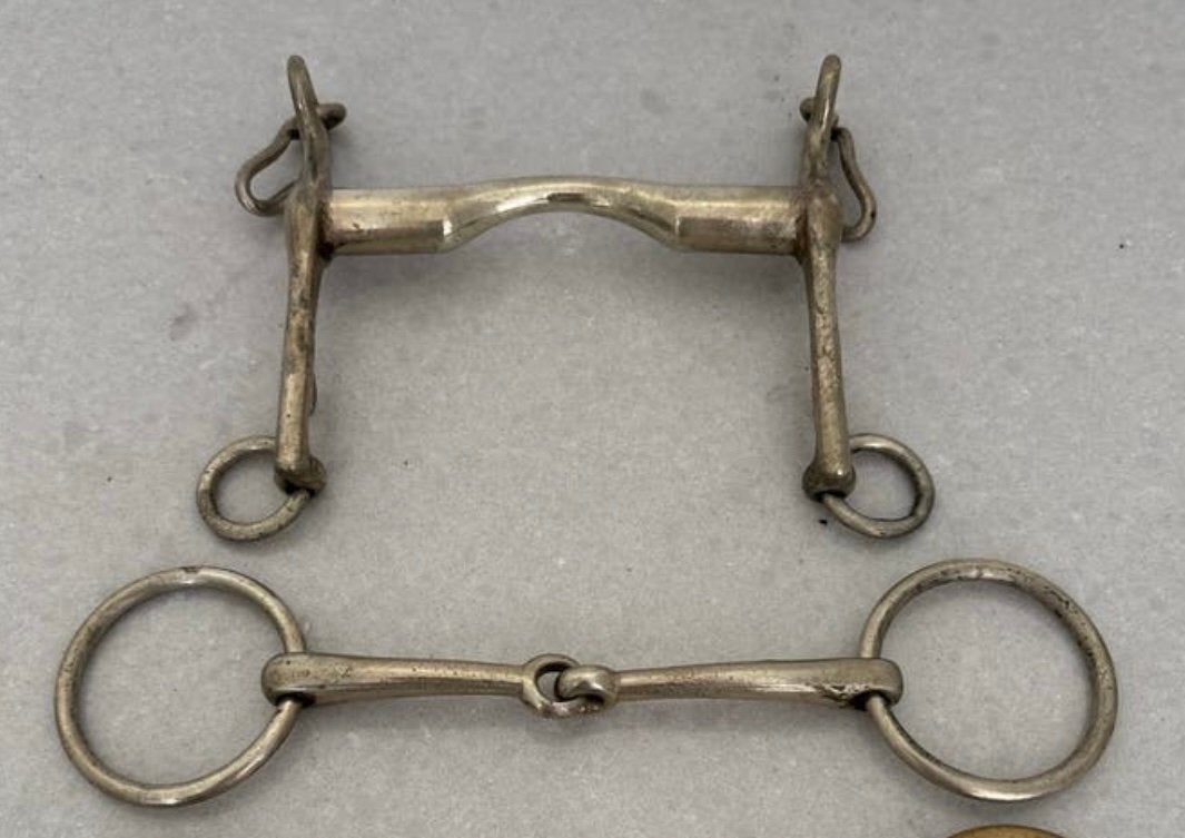 Sprenger stang en onderlegtrens - bit, Dieren en Toebehoren, Ophalen of Verzenden, Sprenger, Bit