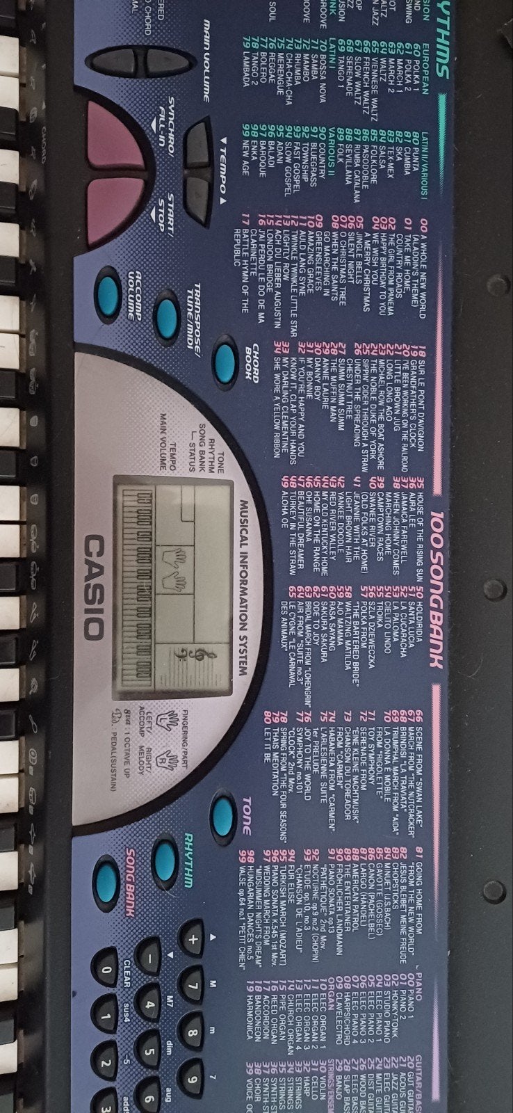 Casio CTK-451 Keyboard - Perfect voor beginners!, Muziek en Instrumenten, Keyboards, Ophalen, Casio, Midi-aansluiting, 61 toetsen