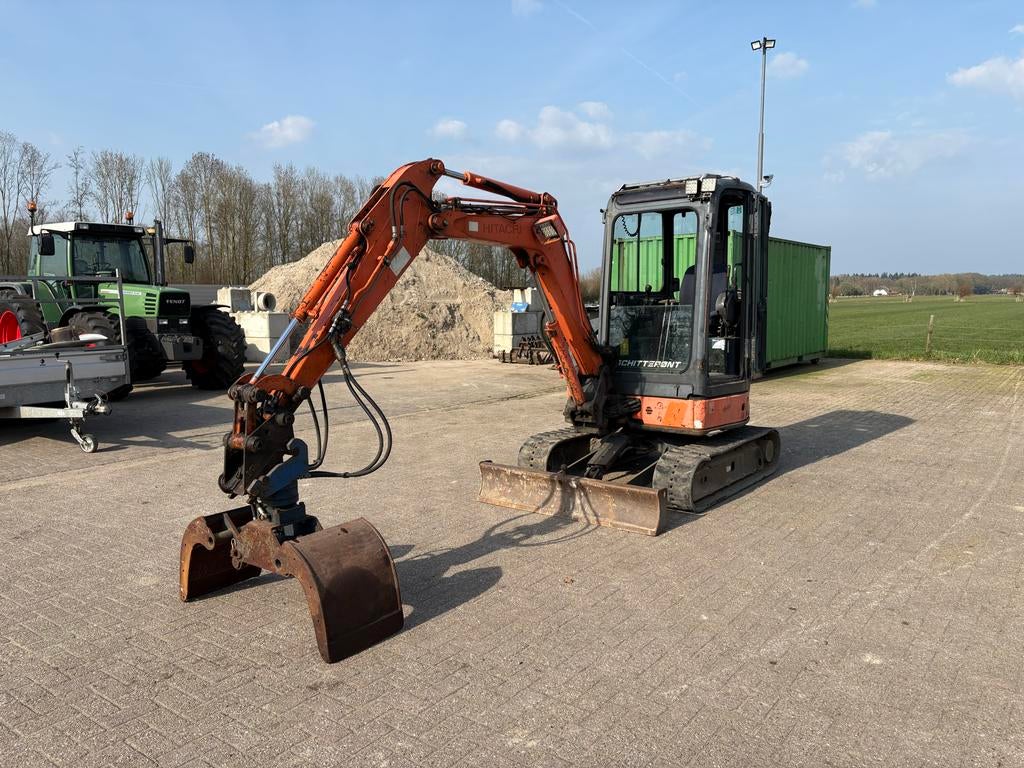 Hitachi Zaxis U27 Graafmachine met sorteergrijper, Zakelijke goederen, Machines en Bouw | Kranen en Graafmachines, Ophalen, Graafmachine
