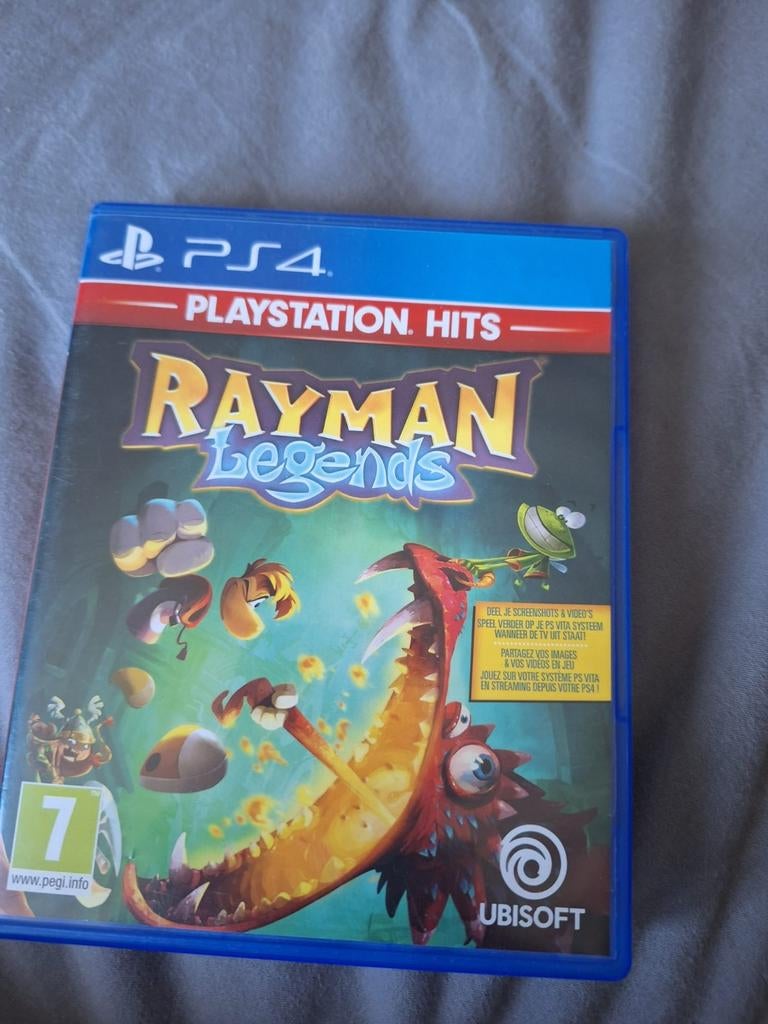 Ps4 Rayman Legends, Avontuur en Actie, Ophalen of Verzenden, Zo goed als nieuw, 3 spelers of meer