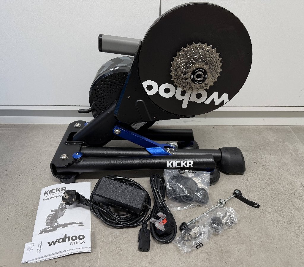 Wahoo Kickr V5 Smart Trainer - met 11-speed cassette, Sport en Fitness, Wielrennen, Ophalen, Zo goed als nieuw, Overige typen