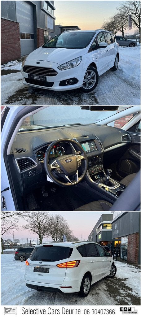 Ford S-Max 1.5 Ecoboost, 7 persoons, *WORDT VERWACHT* Frost, Auto's, Ford, Voorwielaandrijving, Euro 6, 4 cilinders, 160 pk