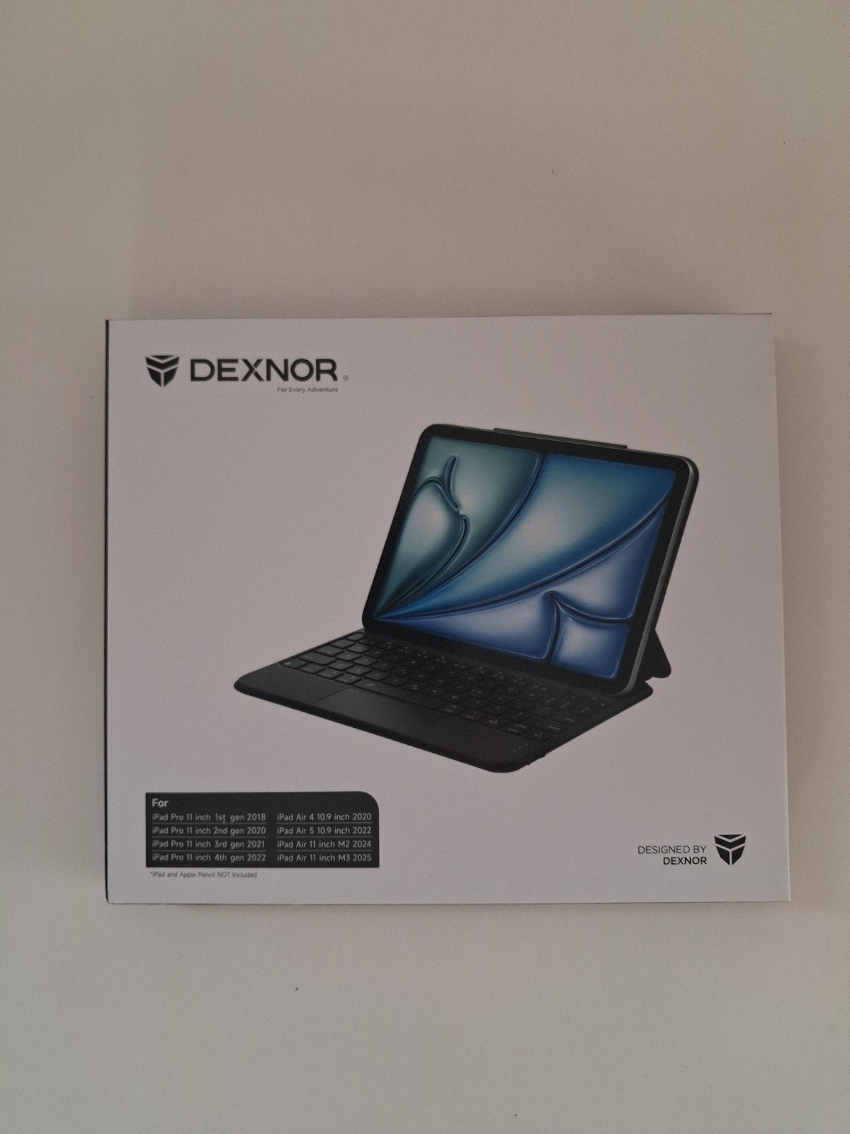 DEXNOR Smart Magnetic Keyboard Case voor iPad Pro/Air, Computers en Software, 11 inch, Nieuw, Ophalen of Verzenden, Apple iPad Pro