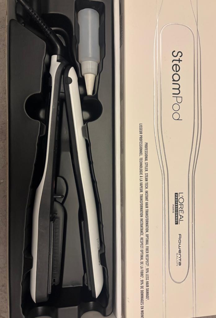 Steampod 3.0 L'Oréal x Rowenta salon stijltang, Ophalen of Verzenden, Gebruikt, Haarverzorging