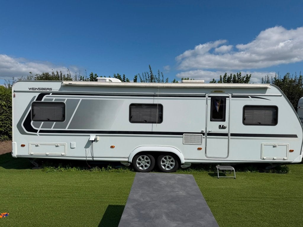Weinsberg 740 udf ice edition tandemasser caravan, Overige merken, Rondzit, 7 tot 8 meter, Particulier