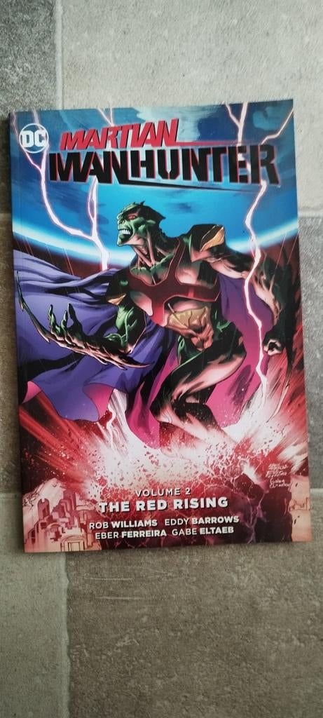 Martian Manhunter - The Red Rising Vol. 2 DC Comics, Eén stripboek, Ophalen of Verzenden, Zo goed als nieuw, Rob Williams, Eddy Barrows, Eber Ferreira, Gabe Eltaeb