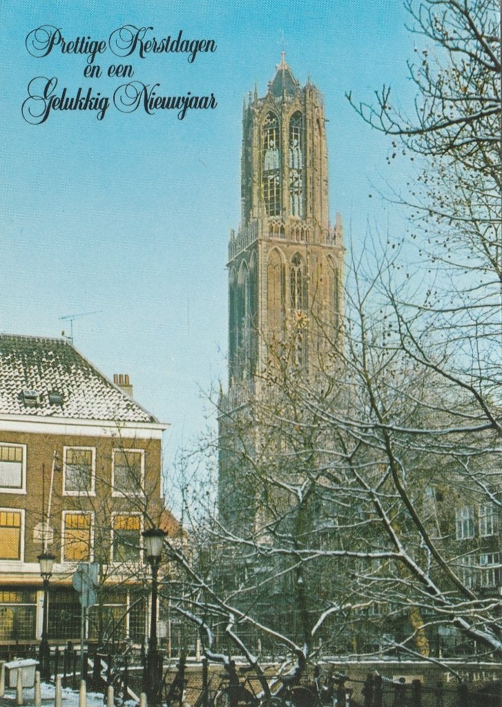 UTRECHT Dom Kerstkaart, Verzenden, 1980 tot heden, Gelopen, Utrecht