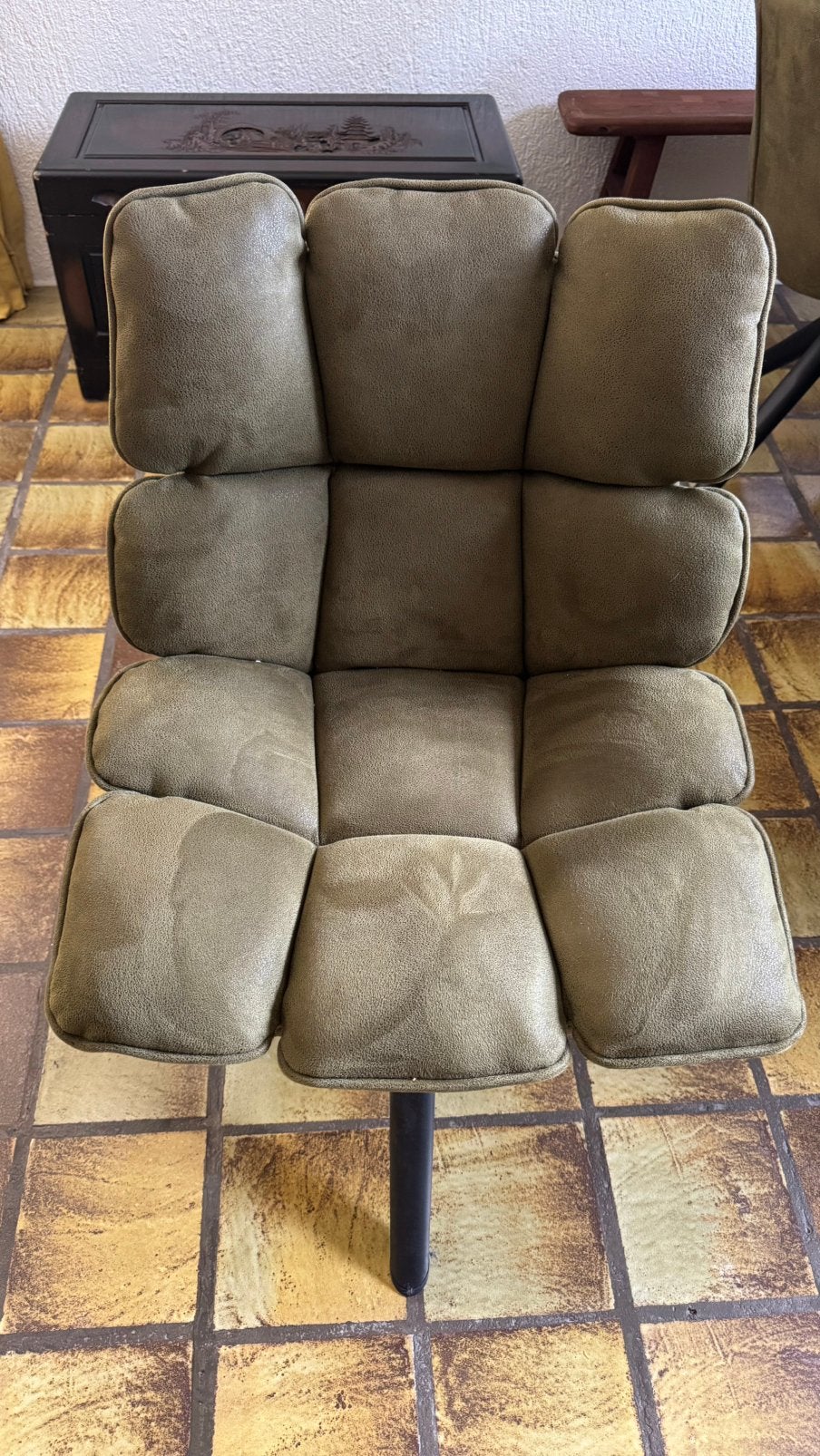 Eetkamer stoelen 4x groen, Ophalen, Zo goed als nieuw, Overige kleuren, Vier