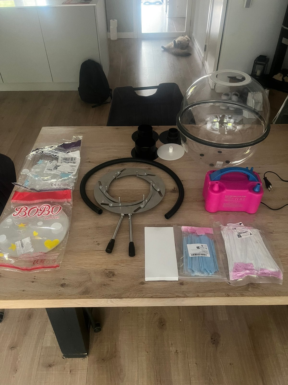 Balloon stuffing machine (inclusief bobo balloons!!), Overige thema's, Zo goed als nieuw, Kunststof, Machine