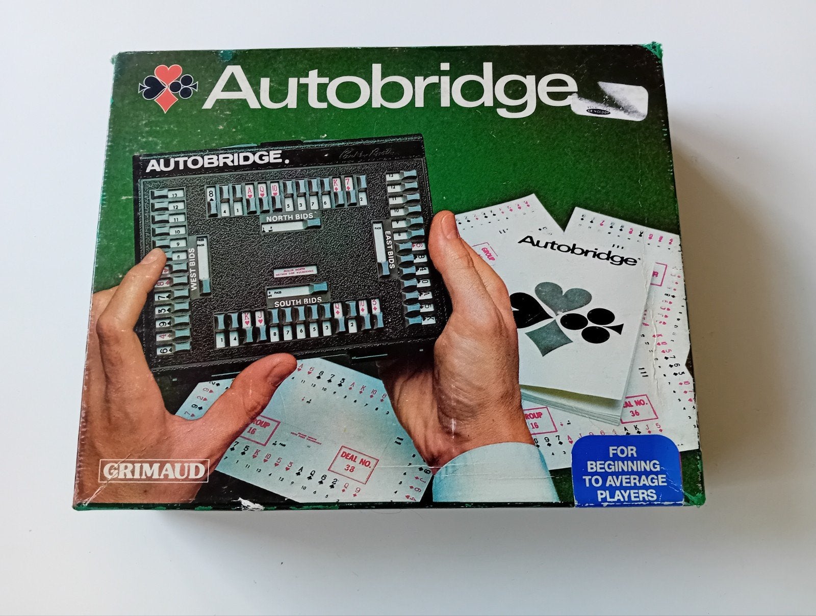 Autobridge Zelfstudie Bridge Spel - Vintage Grimaud, Een of twee spelers, Ophalen of Verzenden, Zo goed als nieuw, Grimaud France