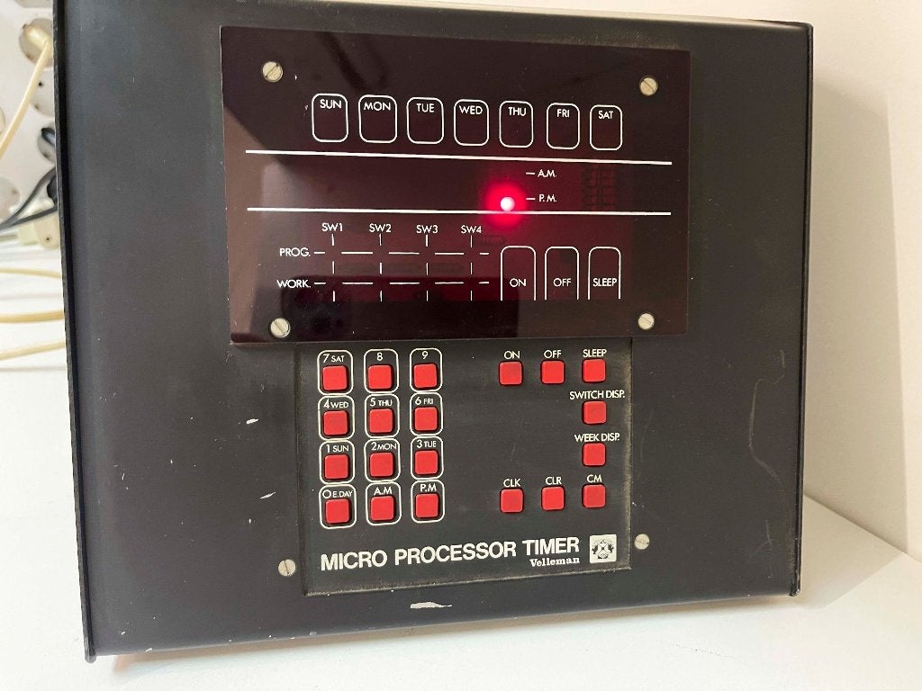Velleman Microprocissor timer 4 kanaals, N, Ophalen of Verzenden, N, N