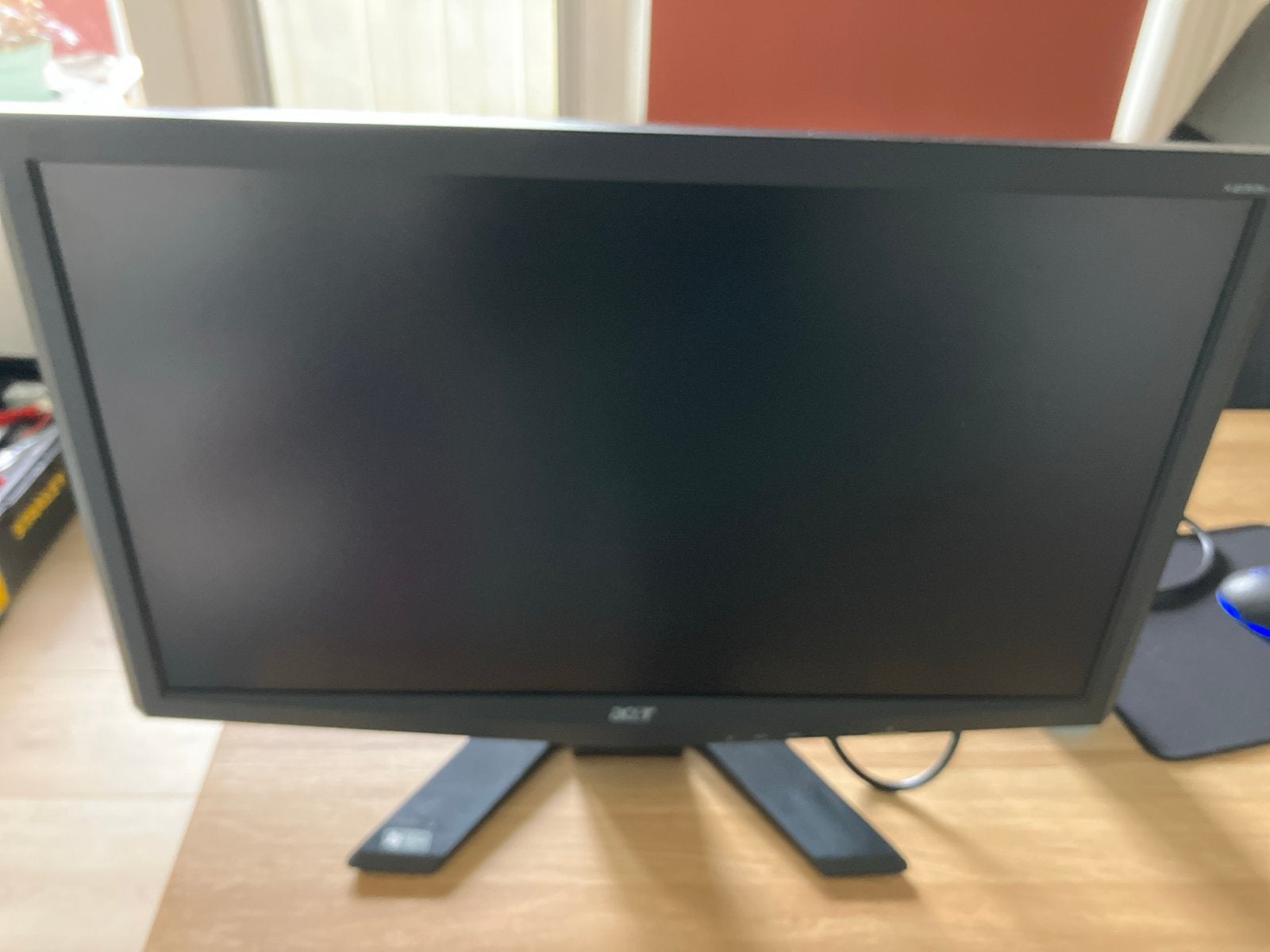Acer X233H LCD Monitor (VGA), Computers en Software, Monitoren, Ophalen, Gebruikt, VGA